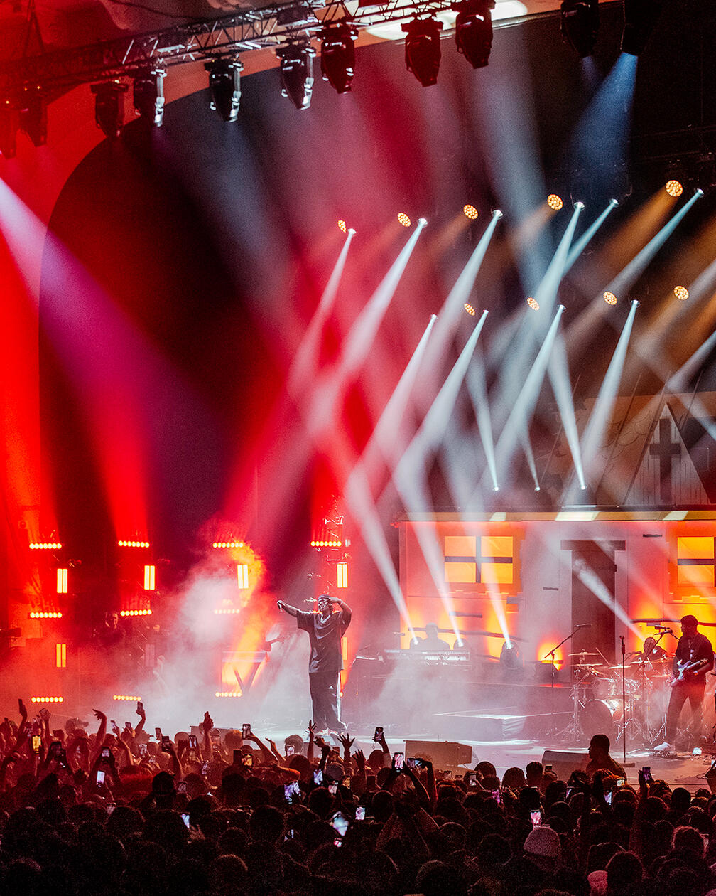 Rema livestreamed on Twitch from London's Brixton Academy