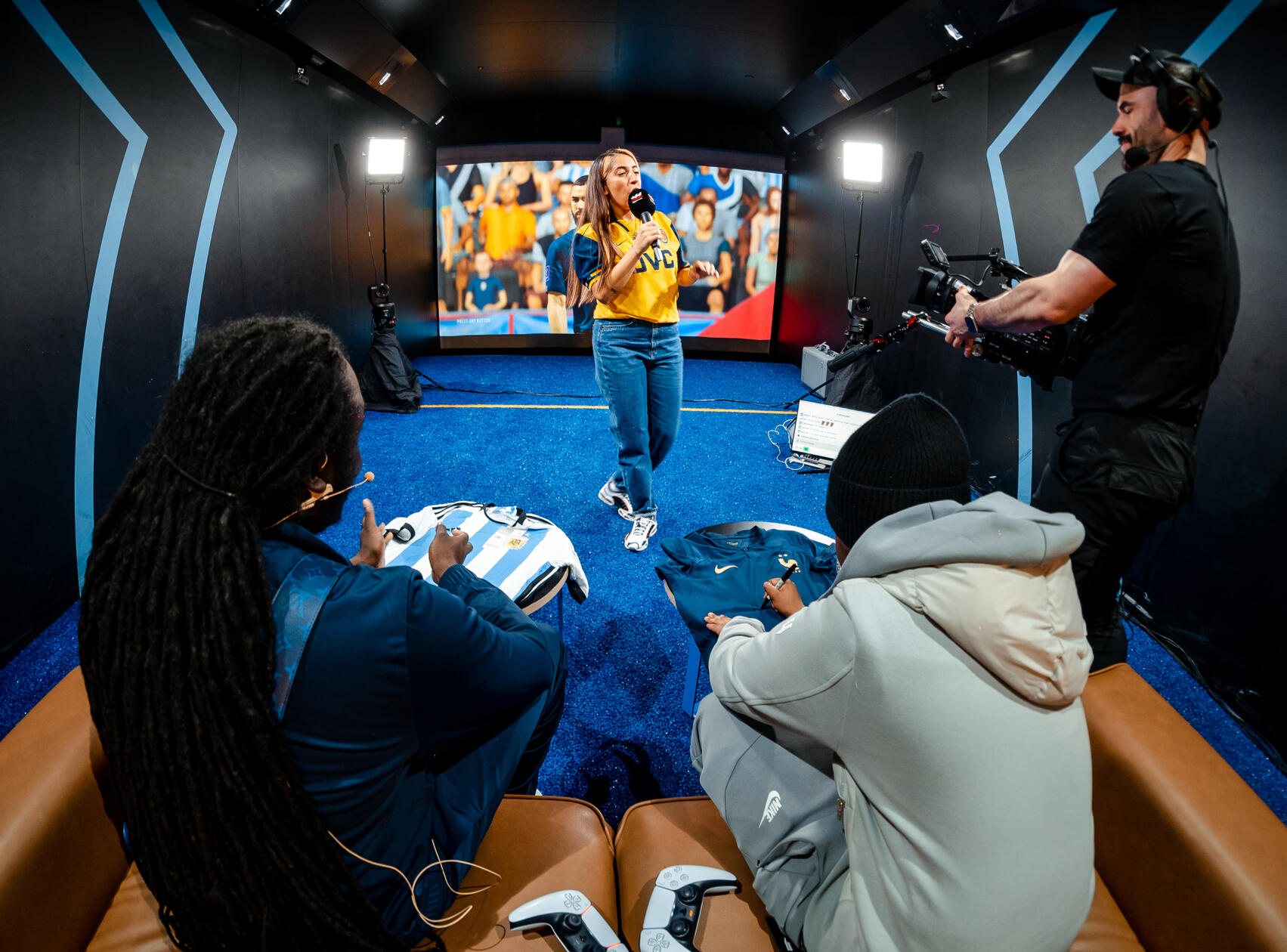 The +44 Twitch World Cup livestreamed from Toca Social in London. Photo Credit: Bobby Vasilev