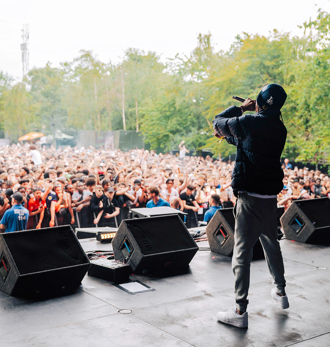 Clavish on the Amazon Music | +44 Stage at Wireless Festival