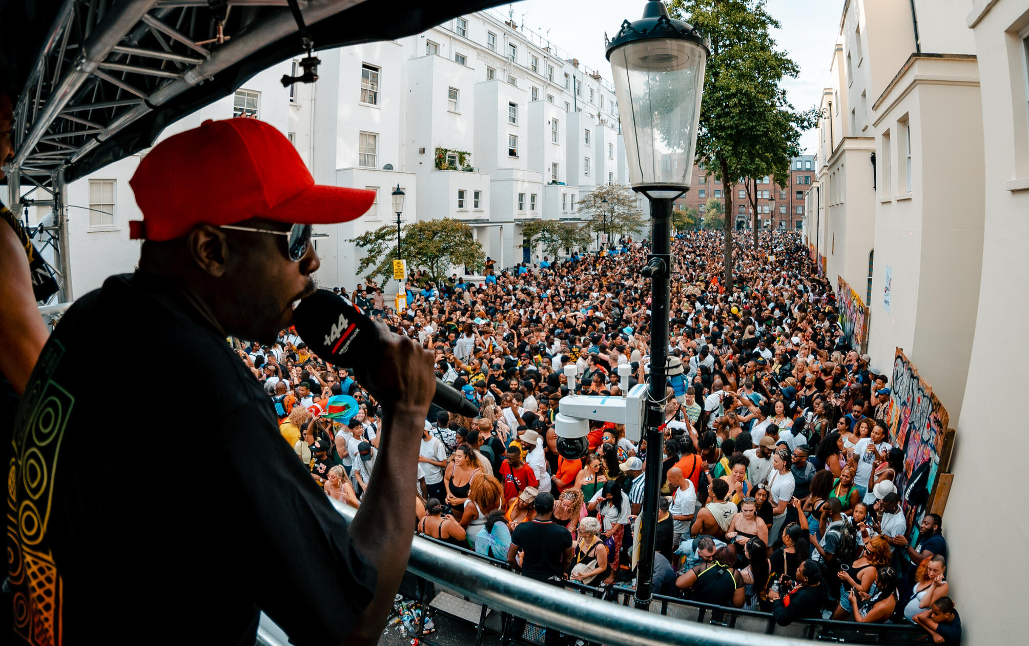 Treble T from Rampage at Notting Hill Carnival with +44 and Amazon Music